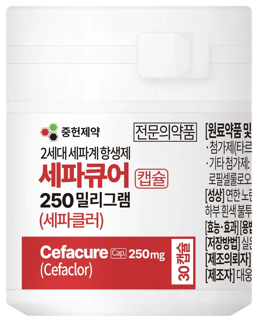 세파큐어캡슐(세파클러수화물)